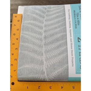 2 yards new Waverly fern duct cotton fabric diy craft crafting